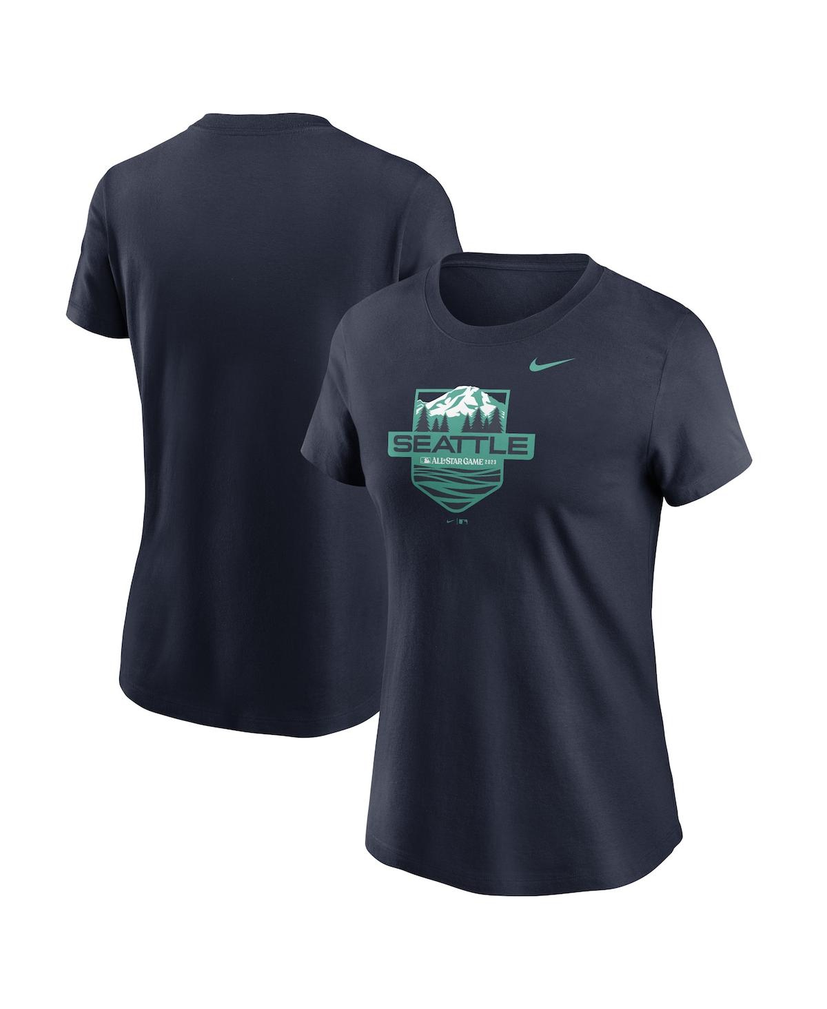 Nike 2023 All-star Game Outdoors Local  Women's Mlb T-shirt In Blue