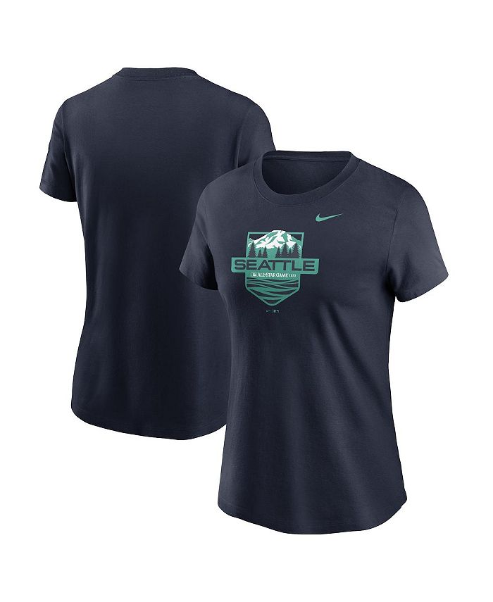 MLB Women's T-Shirt - Navy - S