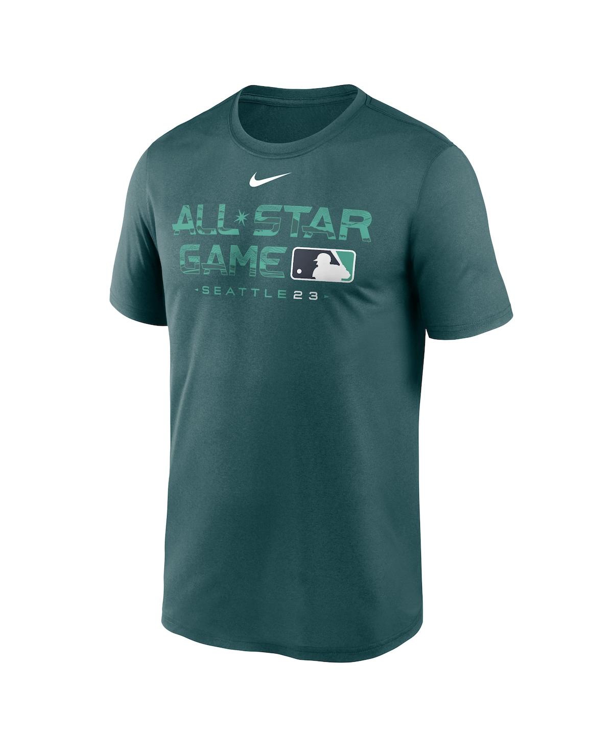 Shop Nike Men's  Teal 2023 Mlb All Star Game Legend Performance T-shirt