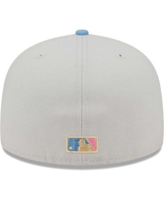 Men's Natural Los Angeles Dodgers Beach Front 59FIFTY Fitted Hat