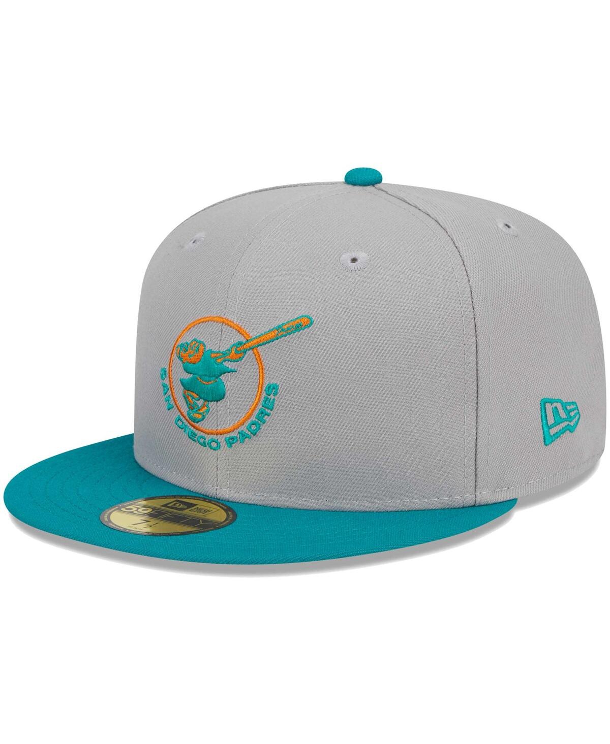 New Era San Diego Padres 59FIFTY Fitted Cap - Cooperstown Collection 2-Tone With Removable Pin
