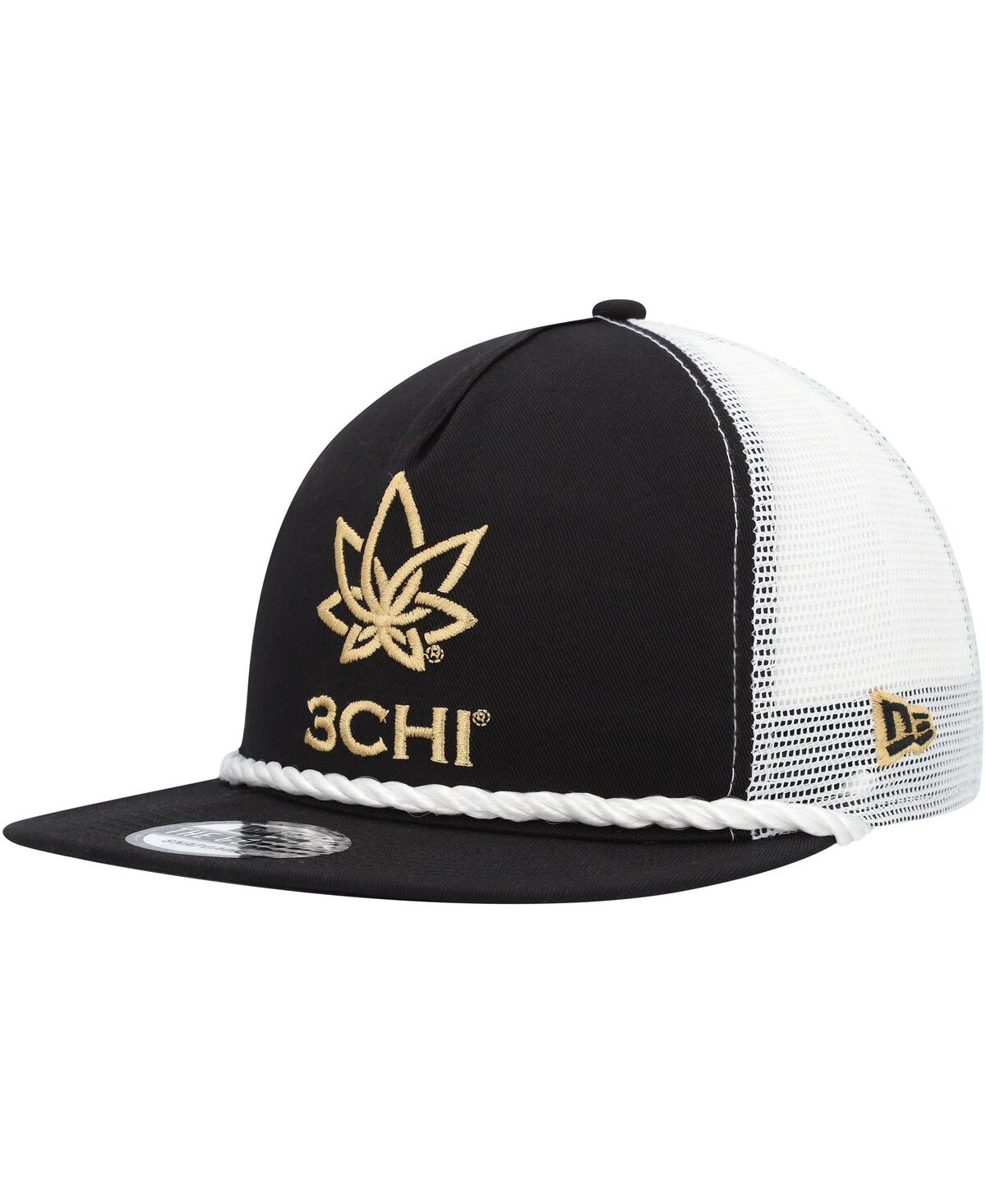 Men's New EraKyle Busch 3Chi Golfer Snapback Hat - Black