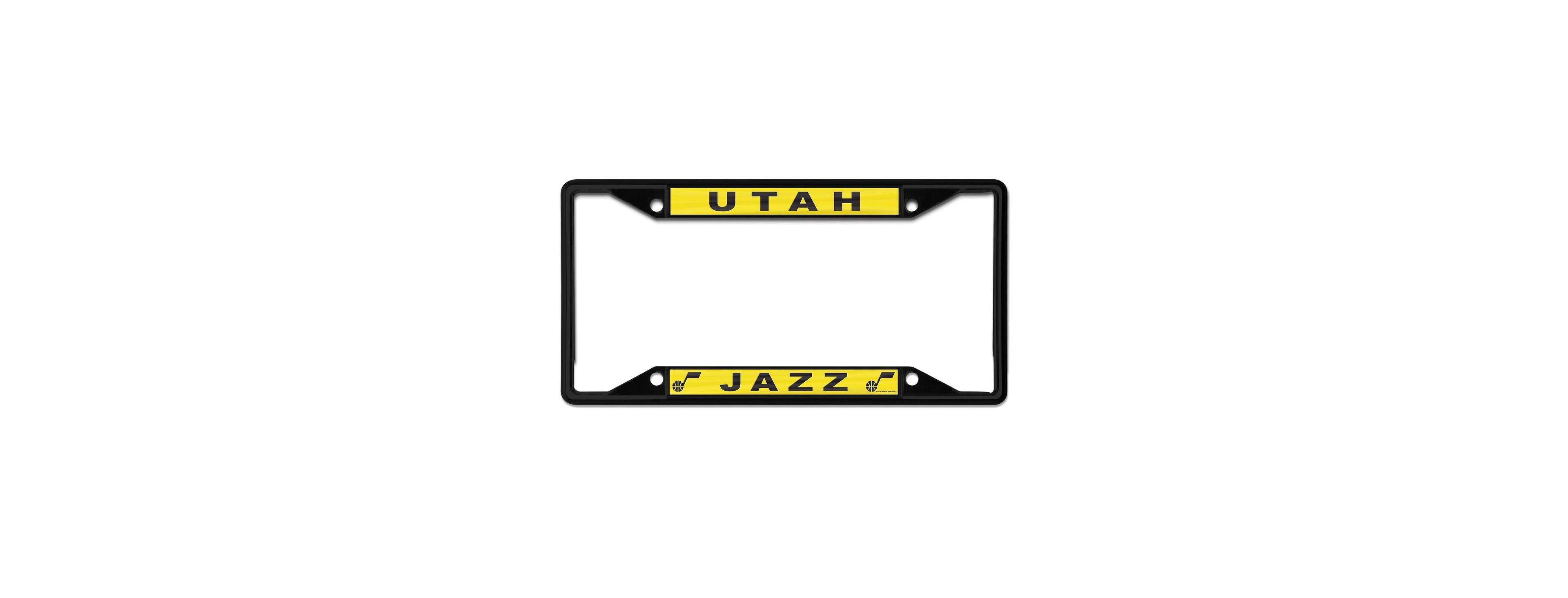 Wincraft Utah Jazz Chrome Color License Plate Frame