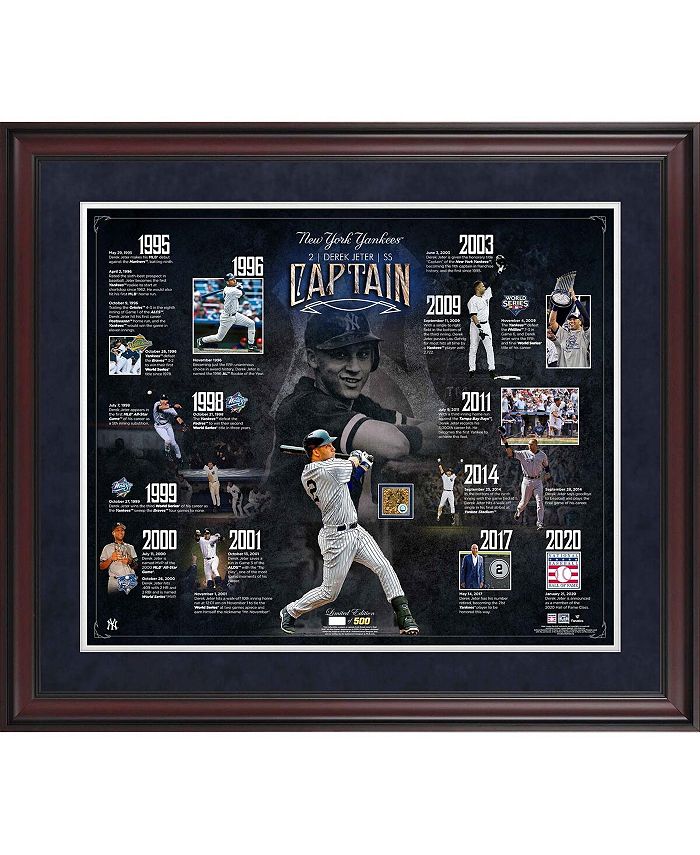 Lids Derek Jeter New York Yankees Fanatics Authentic Framed 15 x