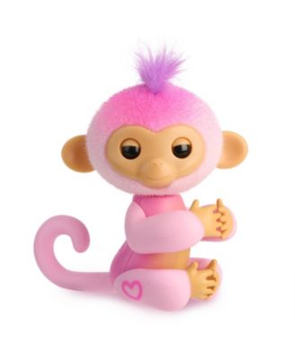 Shop Fingerlings Interactive Baby Monkey Reacts To Touch With 70 Sounds Reactions In No Color