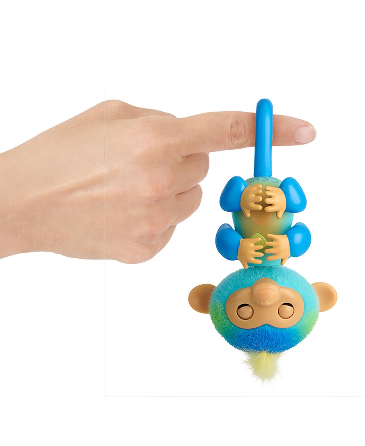 Shop Fingerlings Interactive Baby Monkey Reacts To Touch – 70+ Sounds & Reactions, Leo In No Color