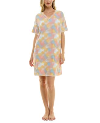 Roudelain - Women's Printed Short-Sleeve Sleepshirt