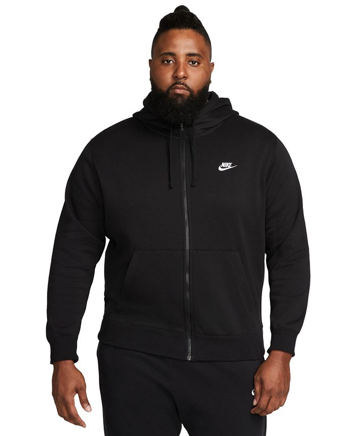 Reebok Men's Lightweight Fleece Jacket - Full Zip Up Active Fleece Jacket  for Men – Performance Jacket for Men (M-XXL), Size Large, Charcoal