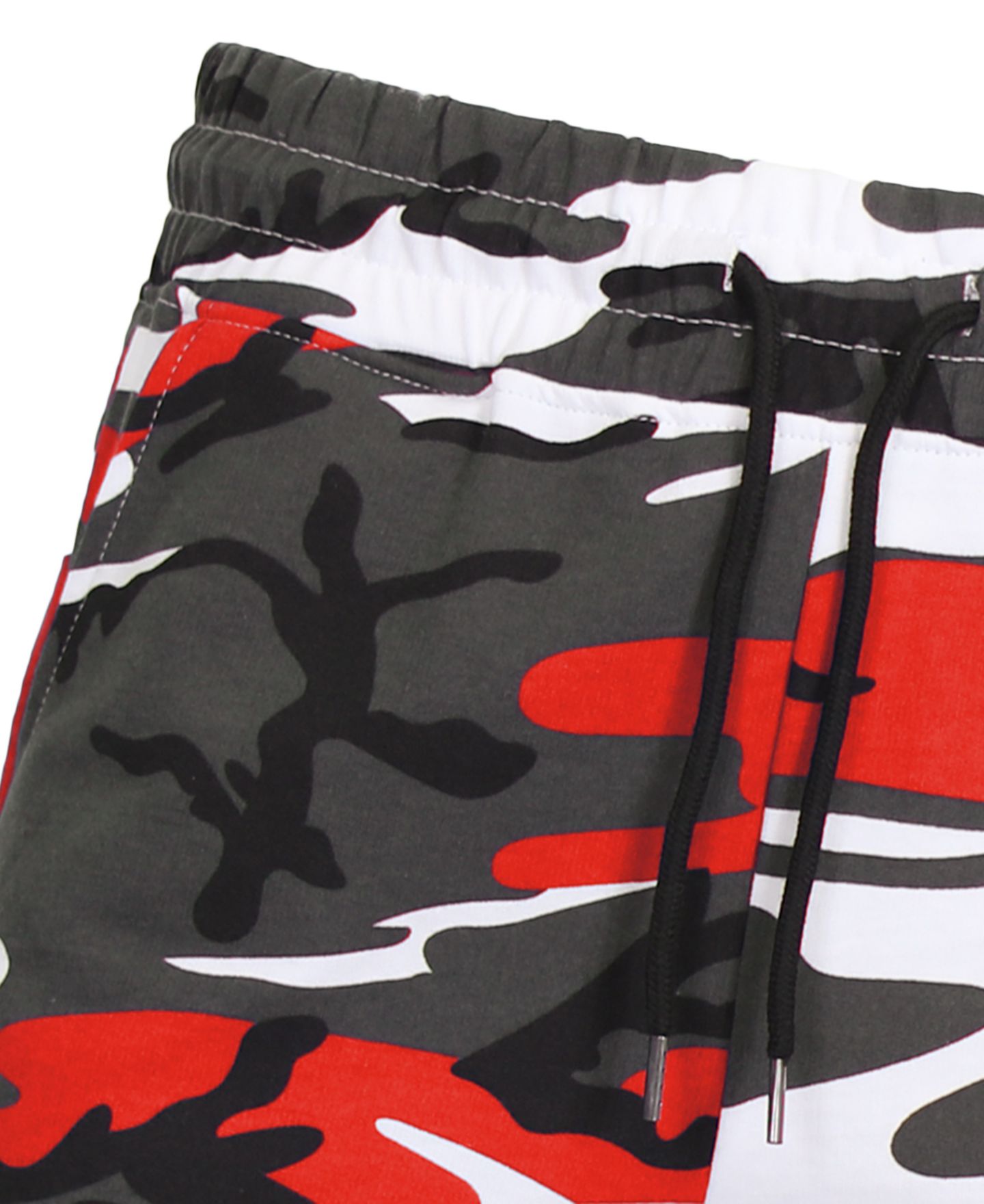 Мужские шорты Galaxy By Harvic Camo Printed French Terry Shorts, Pack of 3, цвет: Мятный камуфляжный красный камуфляжный королевский синий камуфляжный — фото 3