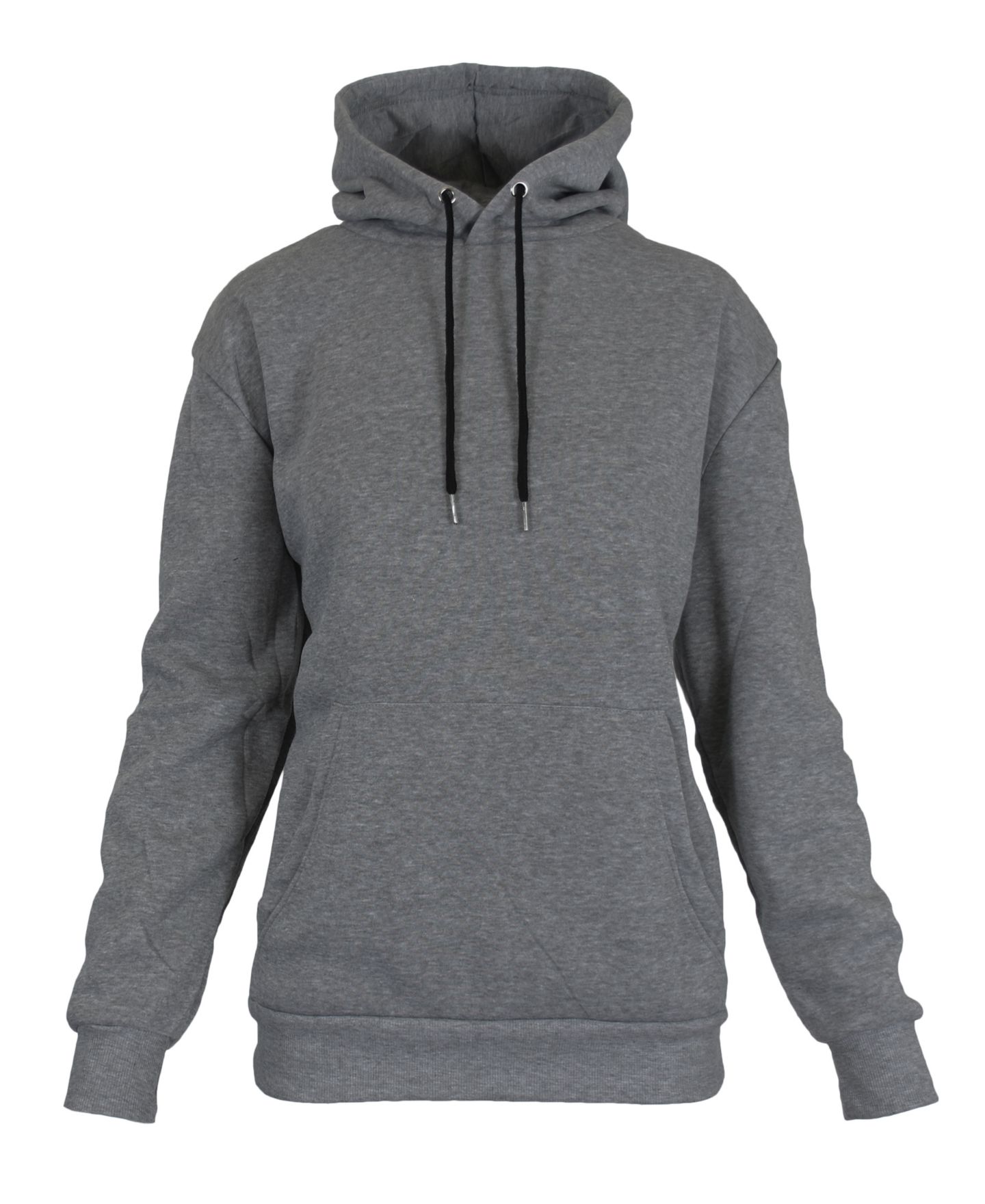 Женское худи Galaxy By Harvic Heavyweight Loose Fit Fleece Lined Pullover, цвет: Угольный — фото 1