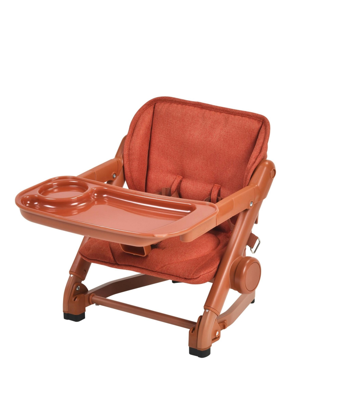 Unilove Feed Me 3-in-1 Dining Booster Seat In Pumpkin Orange