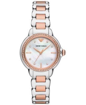 Emporio Armani - Women's Two-Tone Stainless Steel Bracelet Watch 32mm