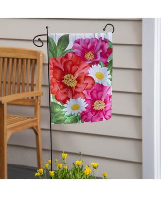 Blooming Garden Suede Flag 12.5 x 18 Inches Indoor Outdoor Decor