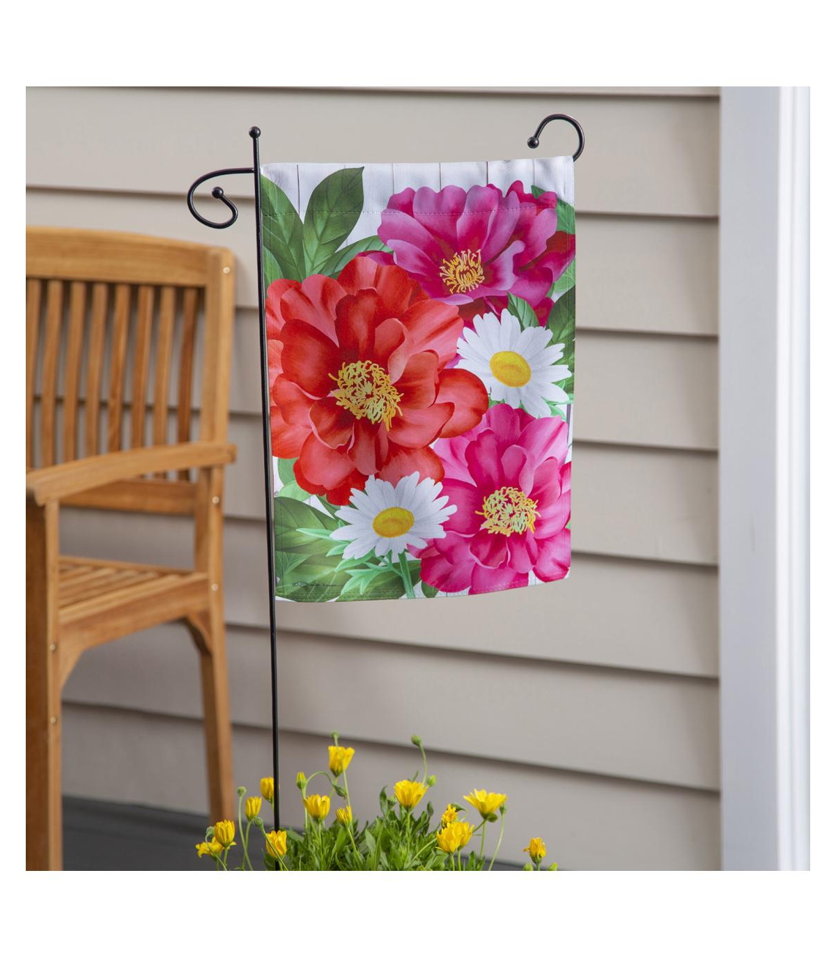 Evergreen Blooming Garden Suede Flag 12.5 x 18 Inches Indoor Outdoor Decor