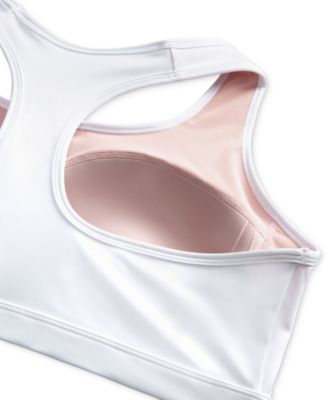 Plus Size Active Medium-Support Padded Logo Sports Bra