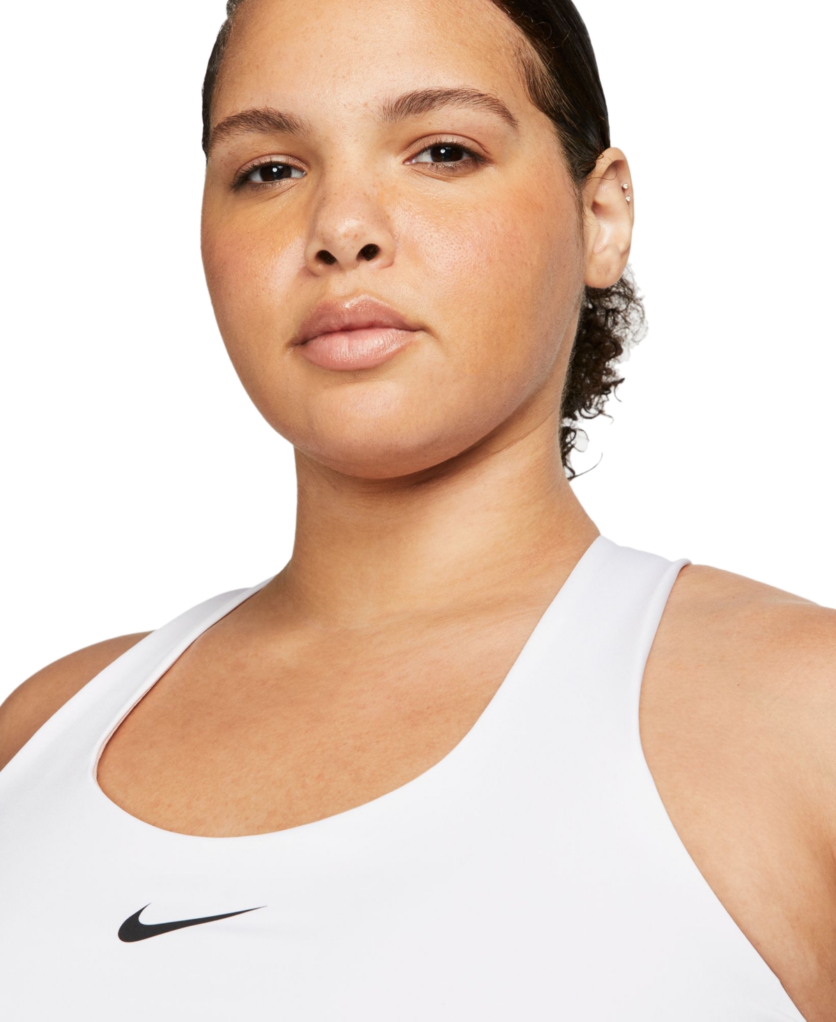 Nike Plus Size Active Medium-Support Padded Sports Bra Tank Top