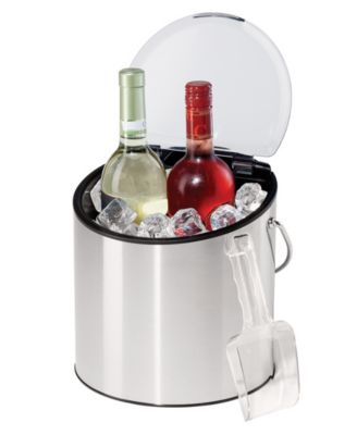 3.8 Litre Double Wall Ice Wine Bucket with Ice Scoop Set