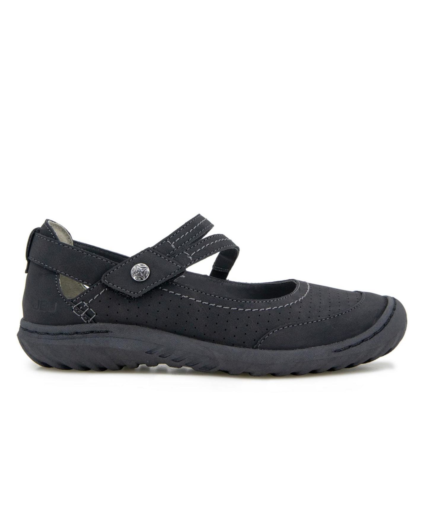 Обувь JBU Women's Fawn Casual Flat Mary Jane Shoe, цвет: Чёрный — фото 2