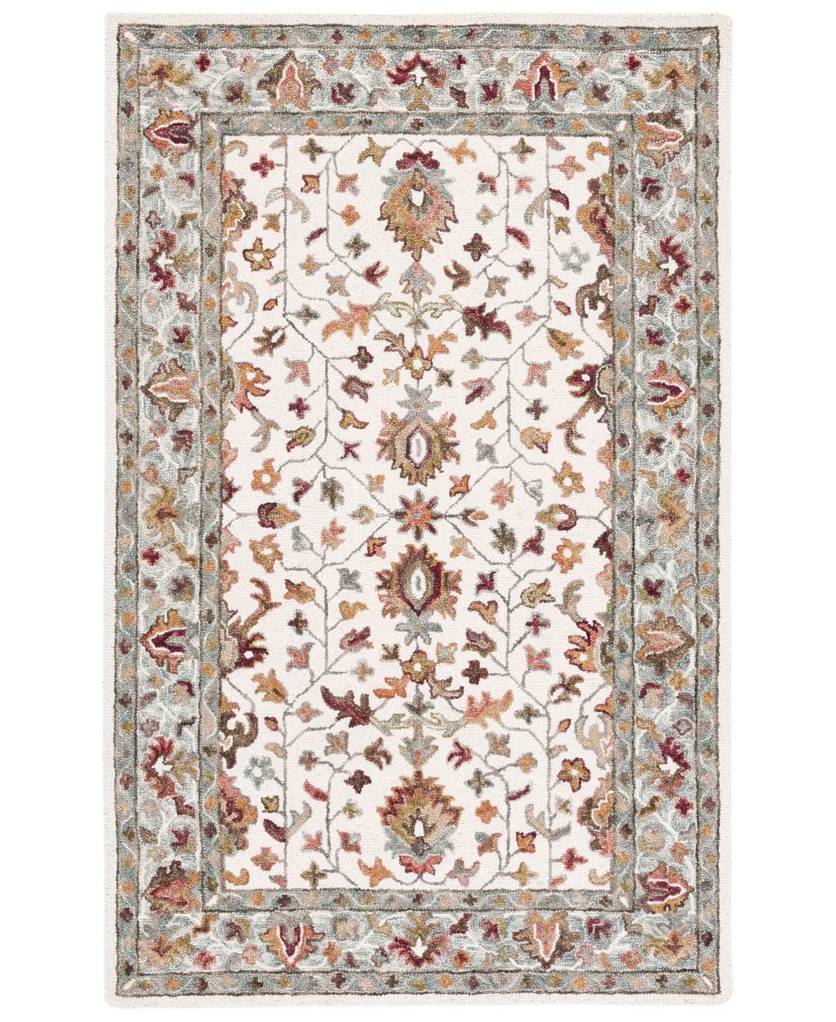 Safavieh Aurora APN143 6' x 9' Area Rug - Ivory, Gray