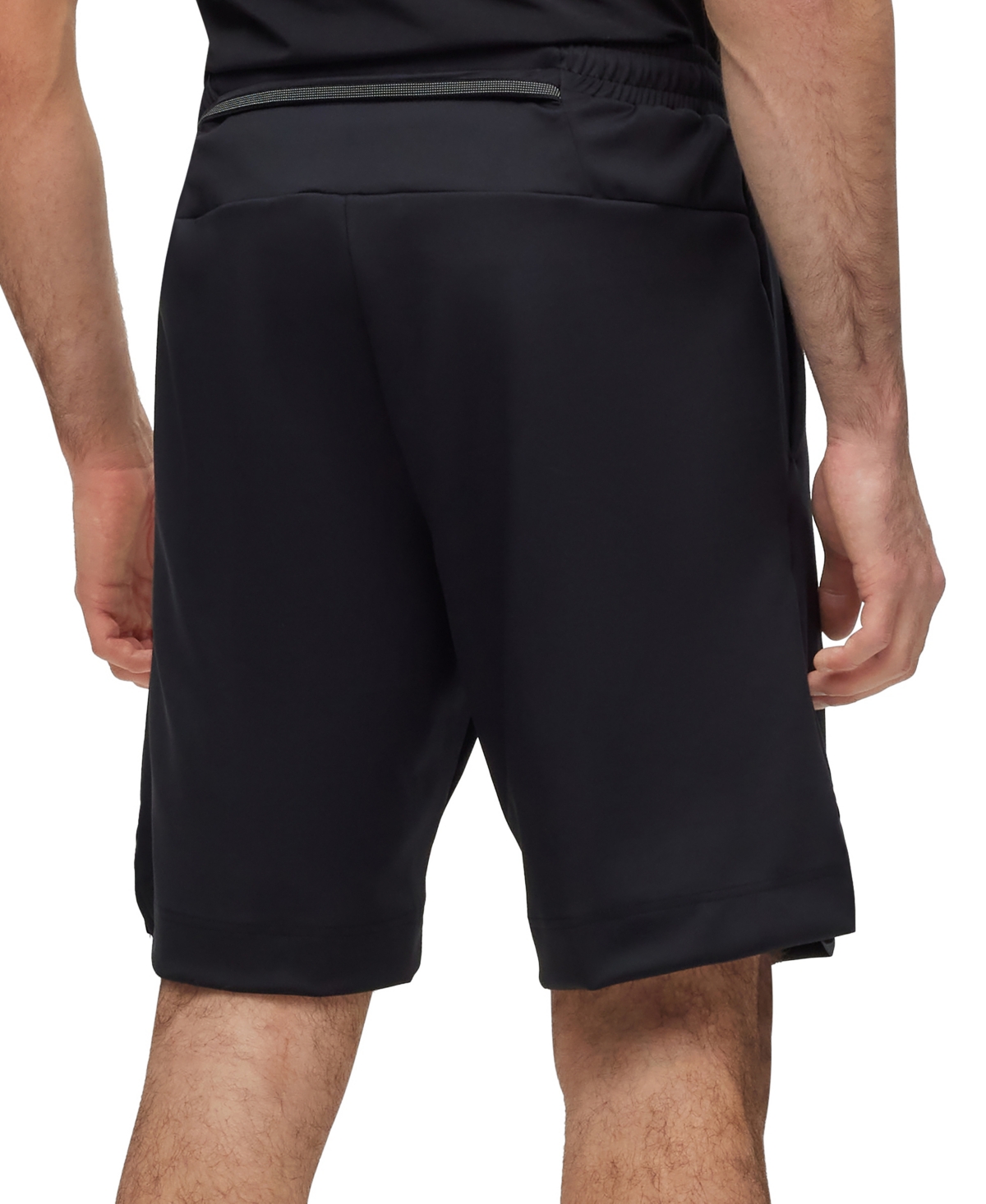 Hugo Boss Boss by Hugo Boss Men s Rear Zip Pocket Regular Fit Shorts Black Smart Closet