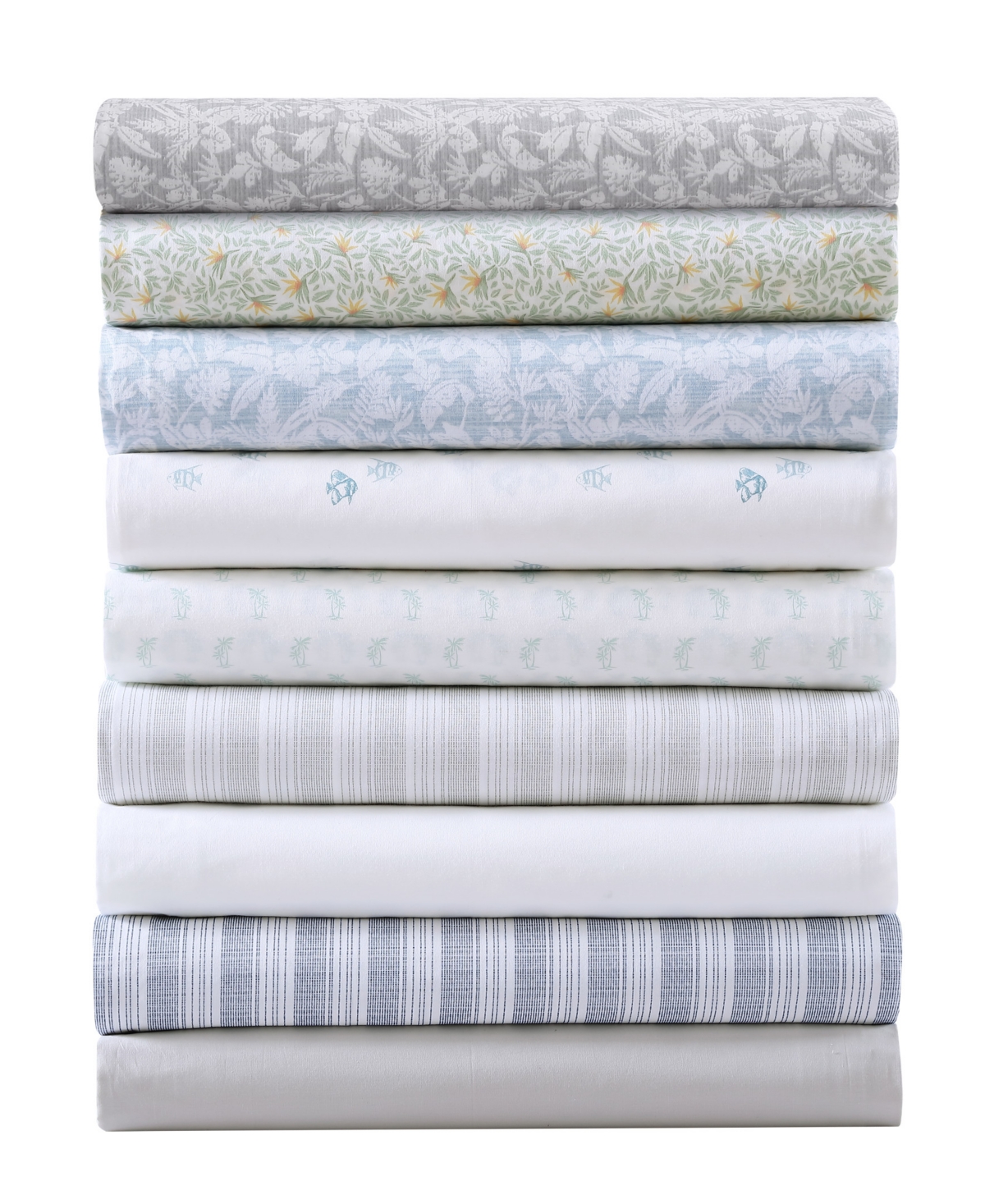 Tommy Bahama Home Koya Bay Cool Zone Cotton Percale 4 Piece Sheet Set