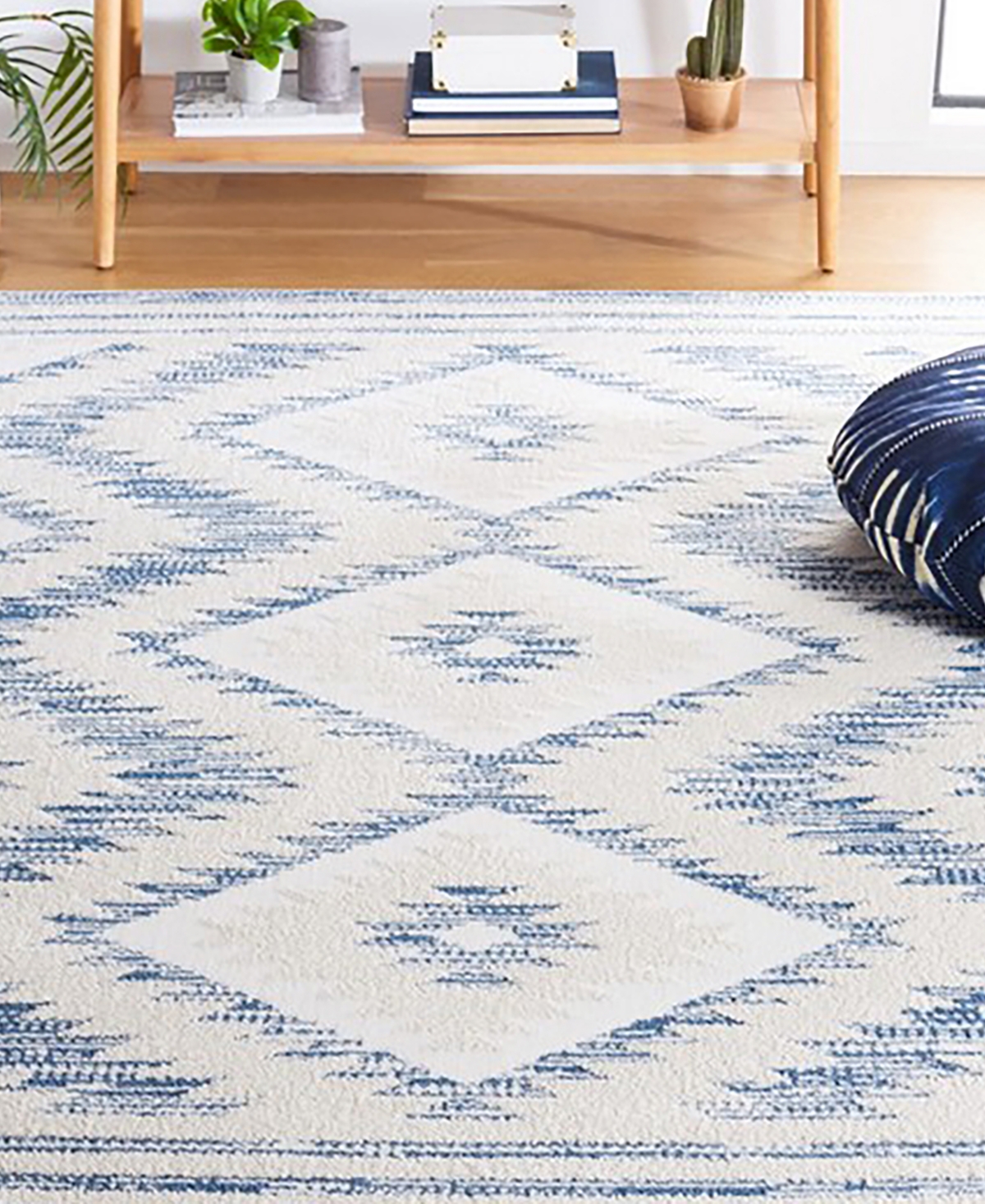 Safavieh Alamo ALM737 Area Rug - Blue