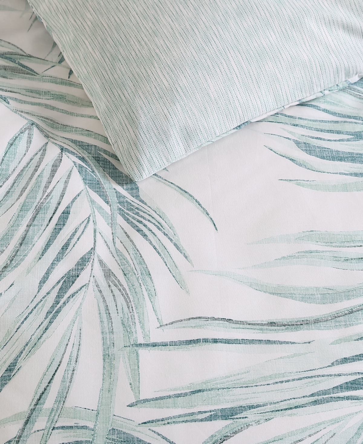 Tommy Bahama Home Canyon Palms Cotton Reversible 3 Piece Duvet Cover Set