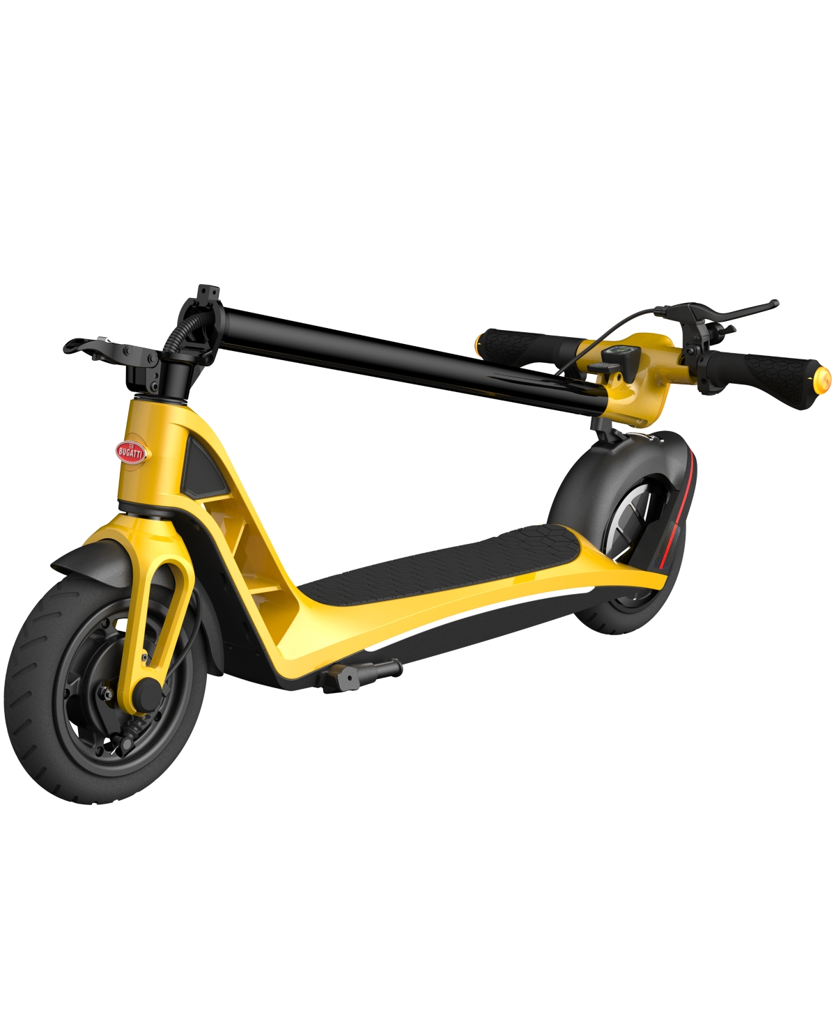 Shop Bugatti 09 Electric Ride On Scooter In Yellow