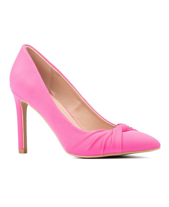 Macy's purple pumps outlet