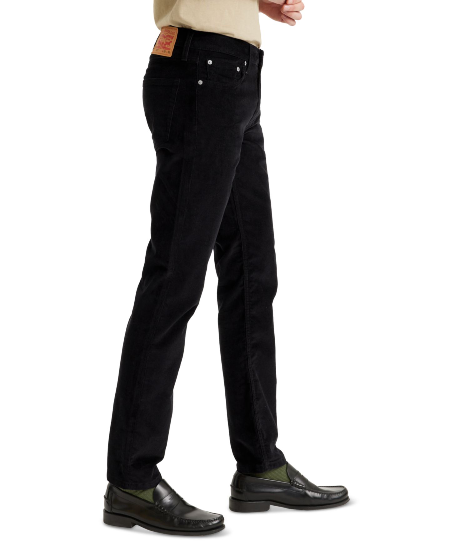 Мужские брюки Levi's 511™ Slim-Fit Corduroy, цвет: Meteorite Cord — фото 2
