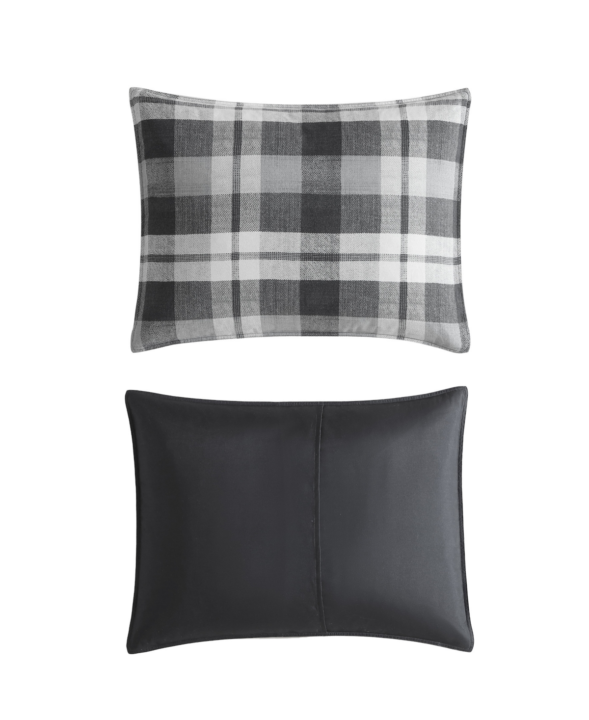 Nautica Cross View Plaid Brushed Micro Suede 3 Piece Comforter Set