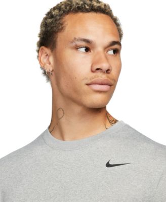 Men's Relaxed-Fit Long-Sleeve Fitness T-Shirt