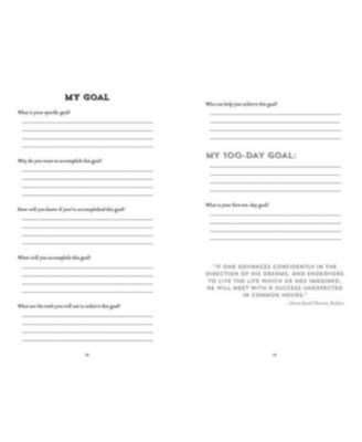 The 100-Day Goal Journal- Accomplish What Matters to You by John Lee Dumas