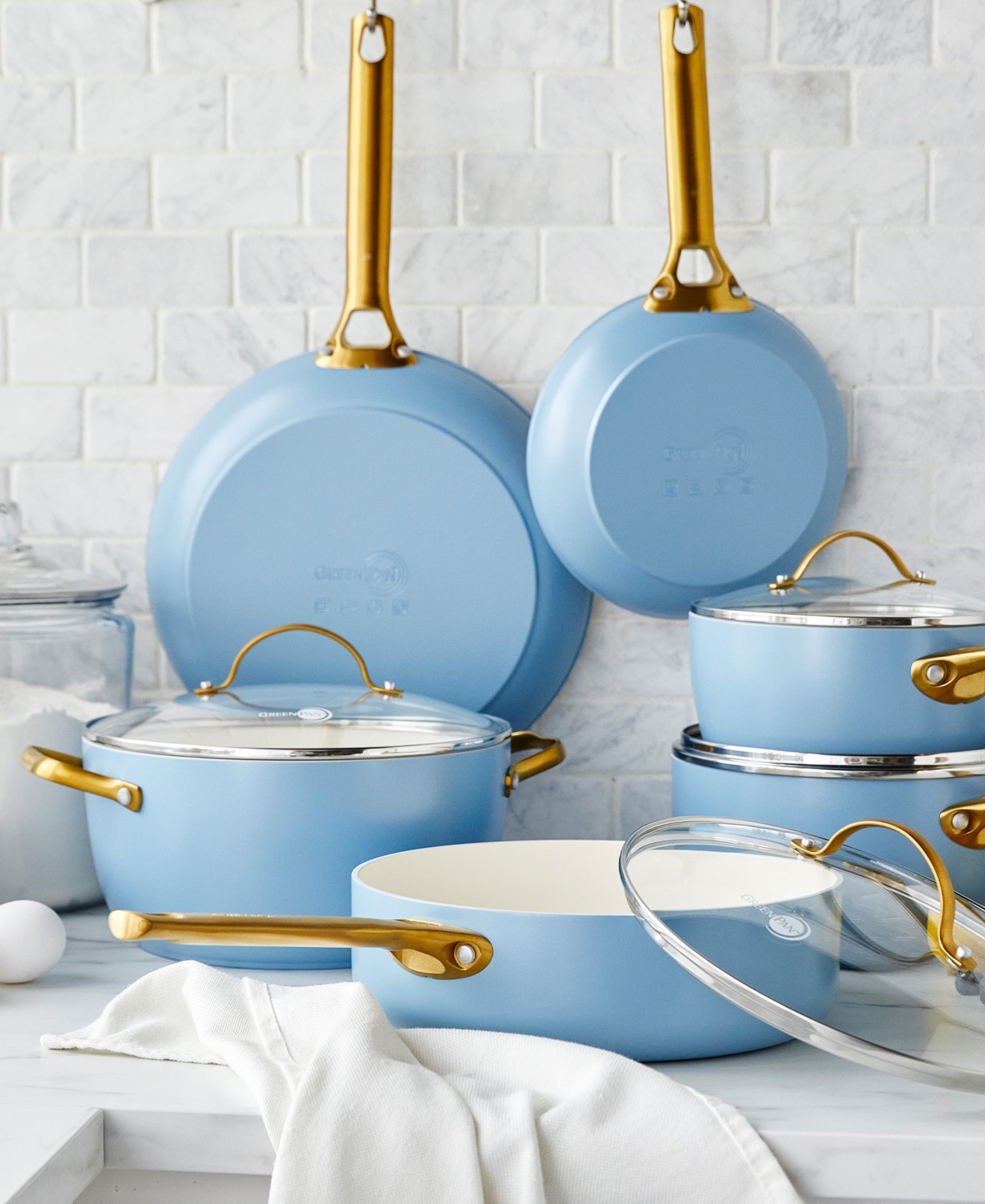 Greenpan Reserve 10-piece Ceramic Nonstick Cookware Set