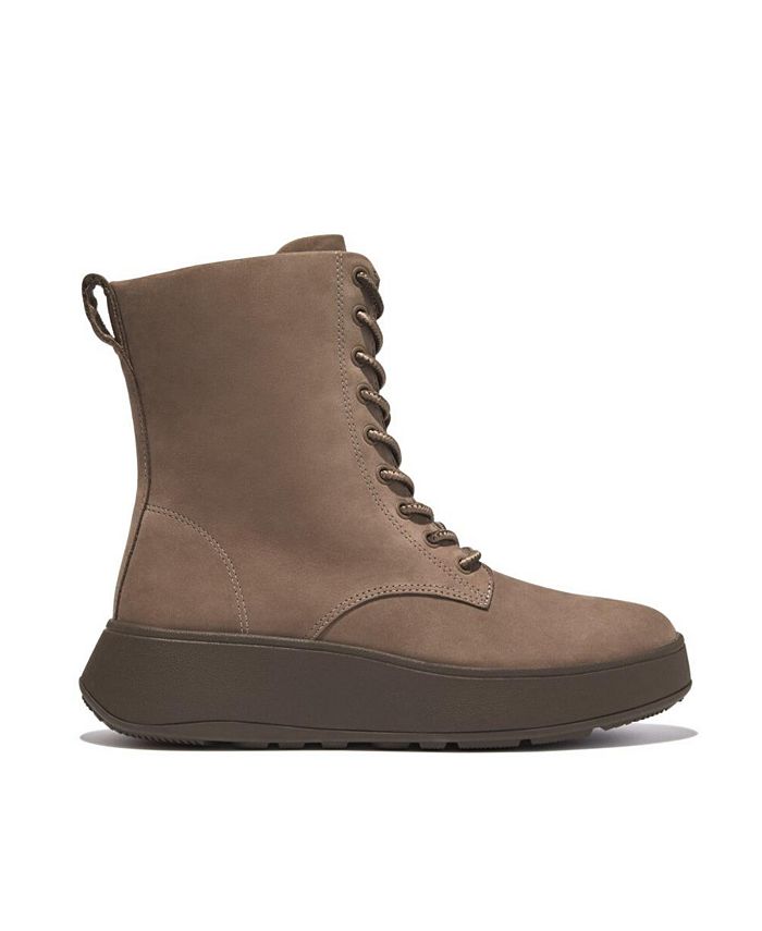 flatform lace up boots