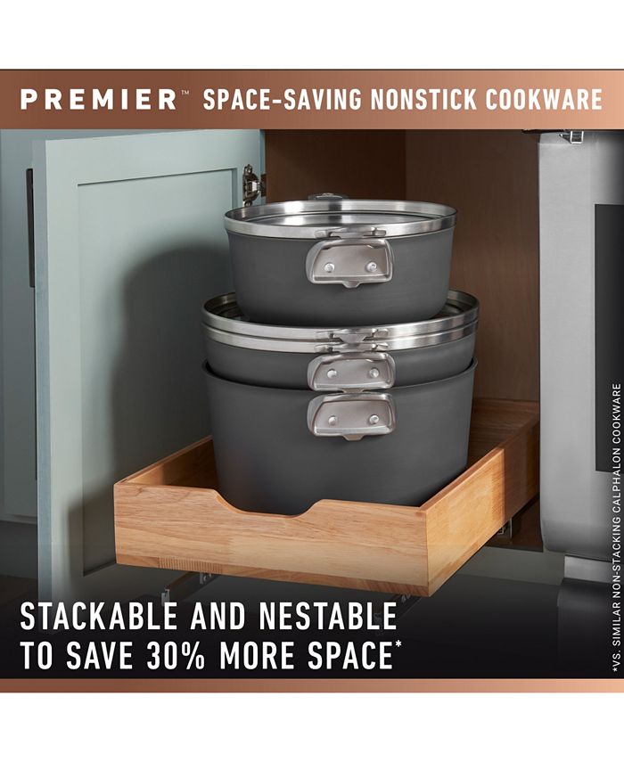 Calphalon Premier Space-Saving Stainless Steel 8-qt. Multi-Pot - Macy's