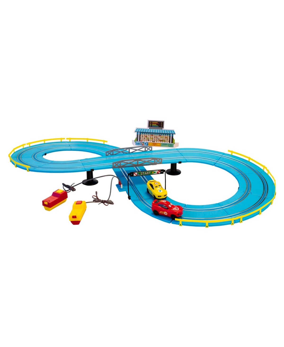 Gb Pacific Battery Operated Junior Race Track In Multi