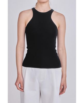 Women's Sleeveless Basic Knit Top