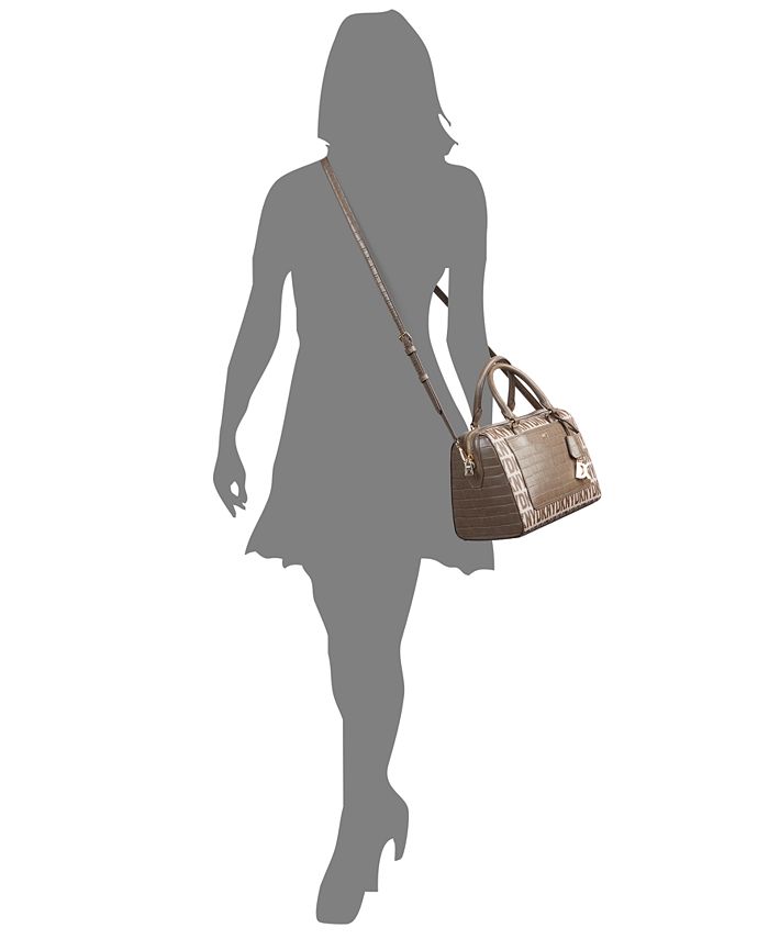 DKNY Paige Small Soho Logo Duffle Bag Macy's