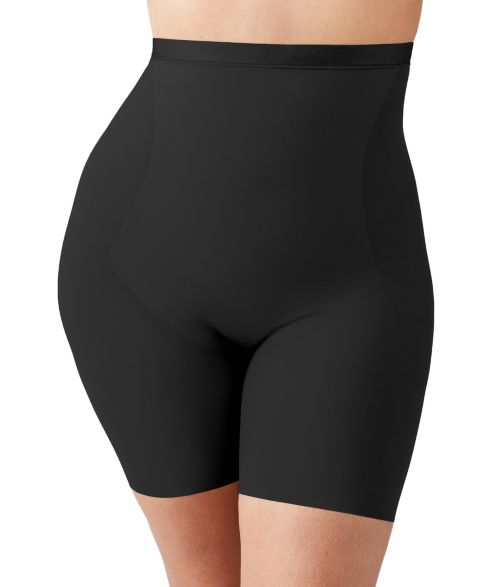 Wacoal Women's Shape Revelation Hourglass Shapewear Hi Waist Thigh Shaper 808387, цвет: Чёрный