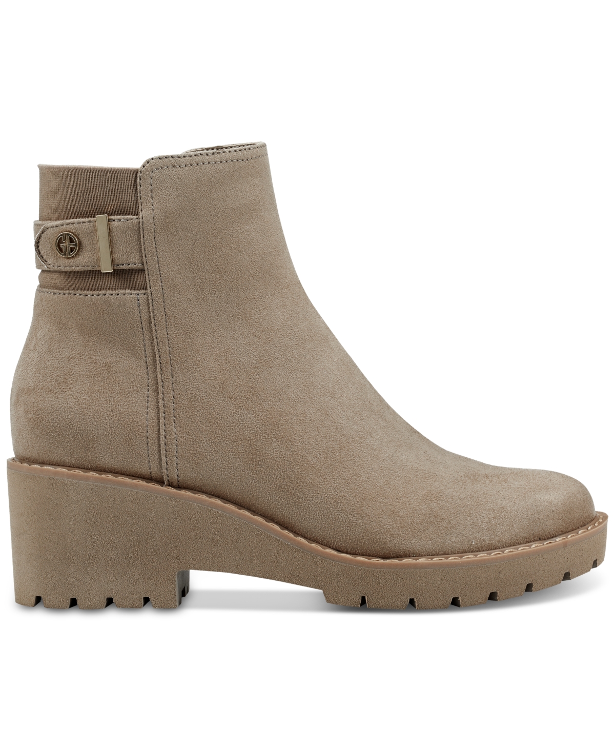 Giani Bernini Women's Vedaa Memory Foam Wedge Booties, Created for Macy's