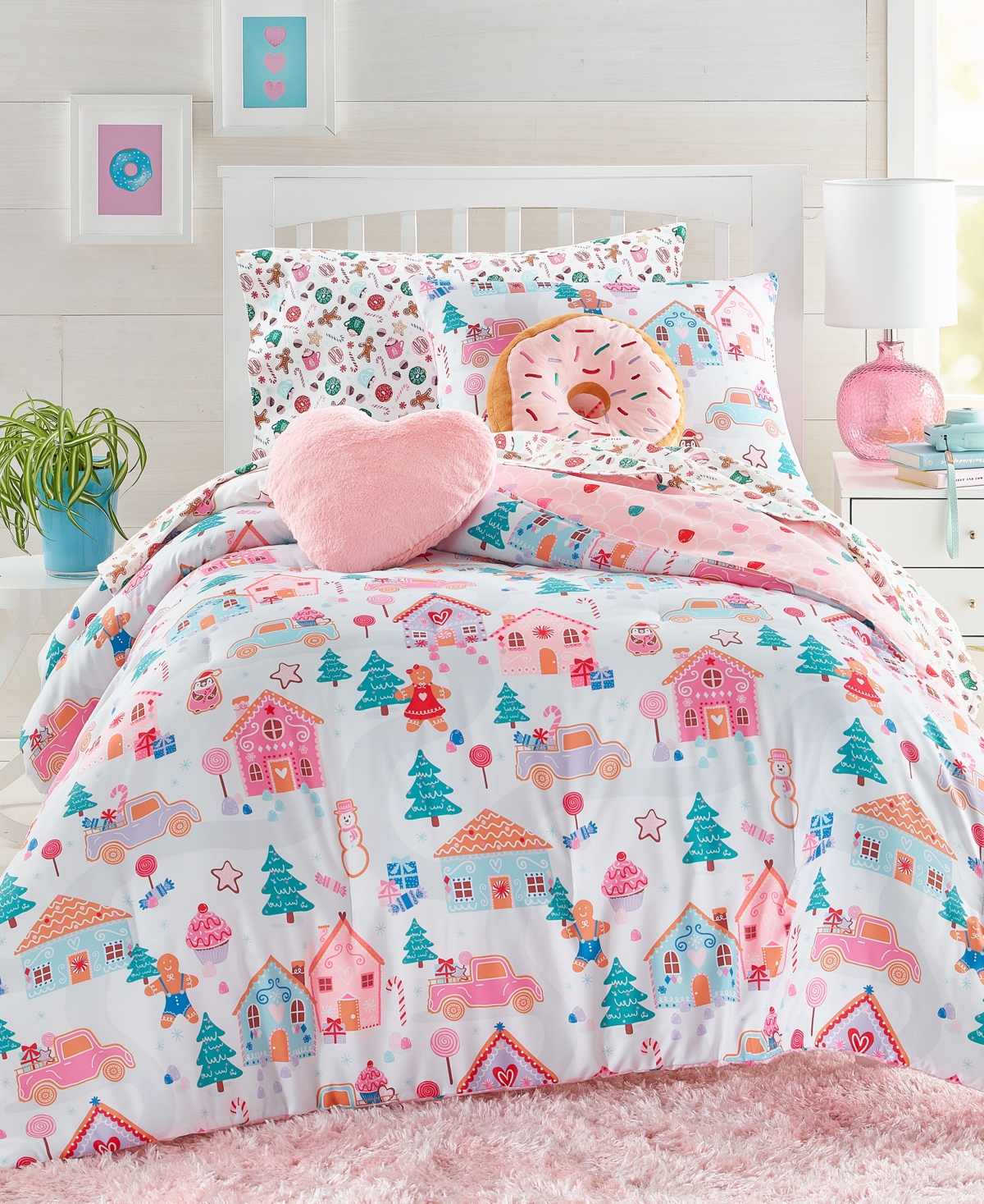 MACY'S CHARTER CLUB KIDS SWEET DREAMS 2-PC. COMFORTER SET, TWIN, CREATED FOR MACY'S 