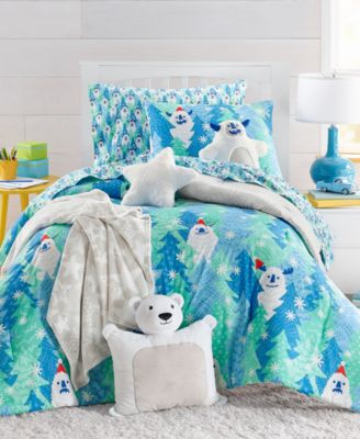 Charter Club Kids - Snowy Sasquatch Comforter Sets, Created for Macy's