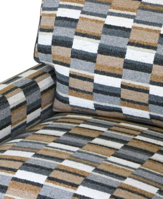 CLOSEOUT! Marristin 35" Fabric Swivel Chair, Created for Macy's