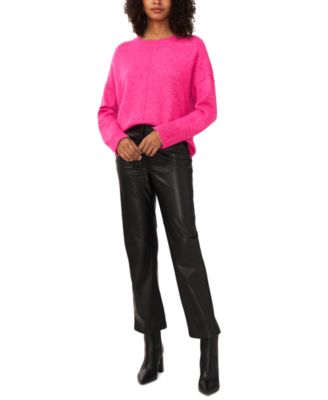 Women's Cozy Crewneck Long-Sleeve Extend-Shoulder Sweater