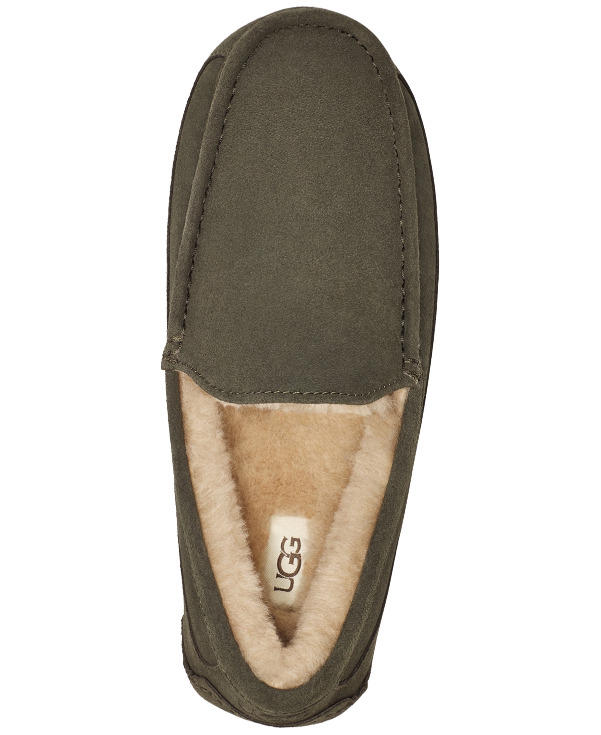 Ugg Ascot Slipper Cozy Fleece Lined Athleisure Casual Sports Shoe Gray In Forest Night