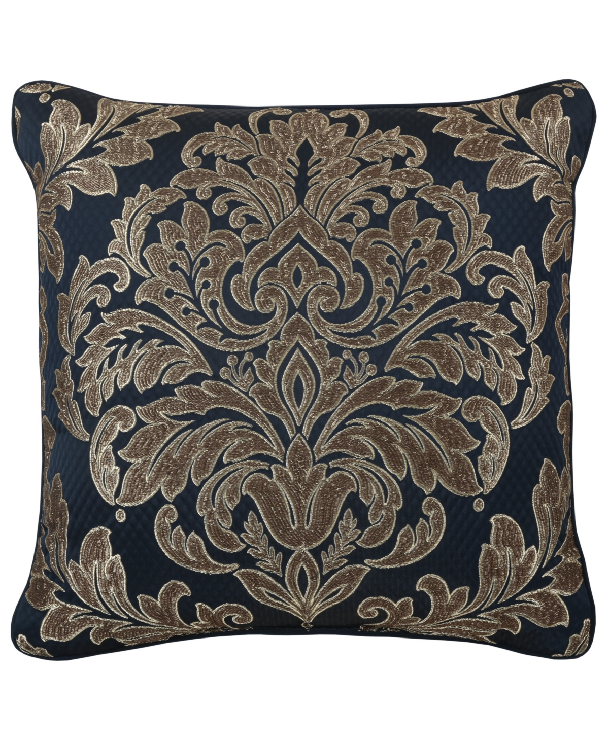 J Queen New York Monte Carlo Square Decorative Throw Pillow, 20" In Navy