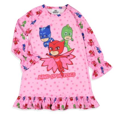 Toddler Girls Gekko Catboy Owlette Sleep Pajama Nightgown