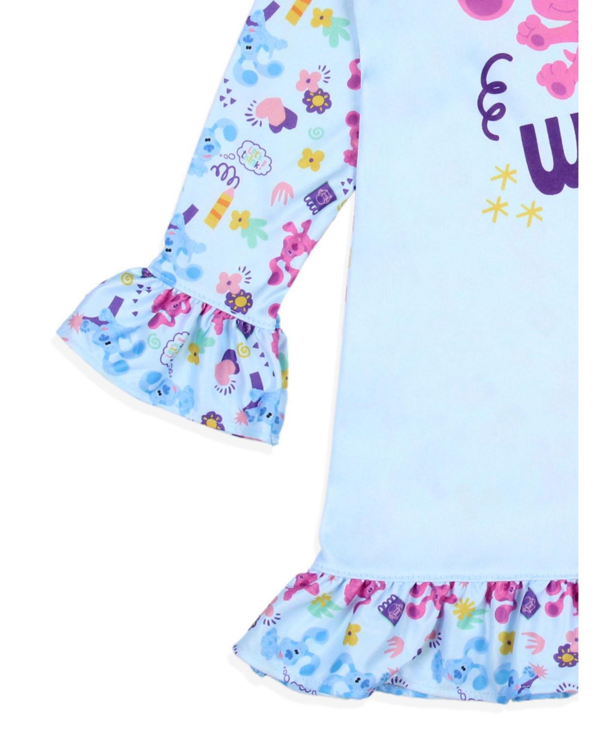 s Clues Toddler Girls Nickelodeon School Sleep Pajama Nightgown - Blue