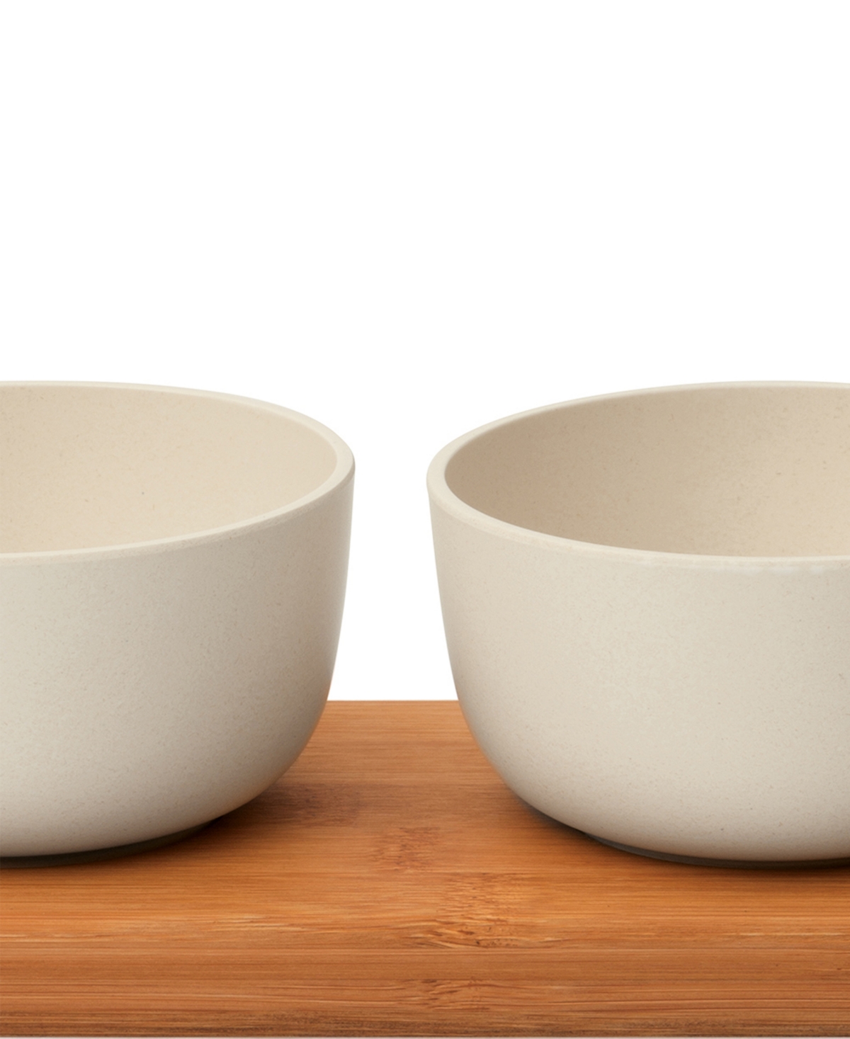 BergHOFF Leo Collection 3 Piece Bowl Set with Bamboo Tray